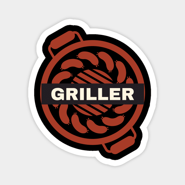 Griller Magnet by KitchenOfClothing