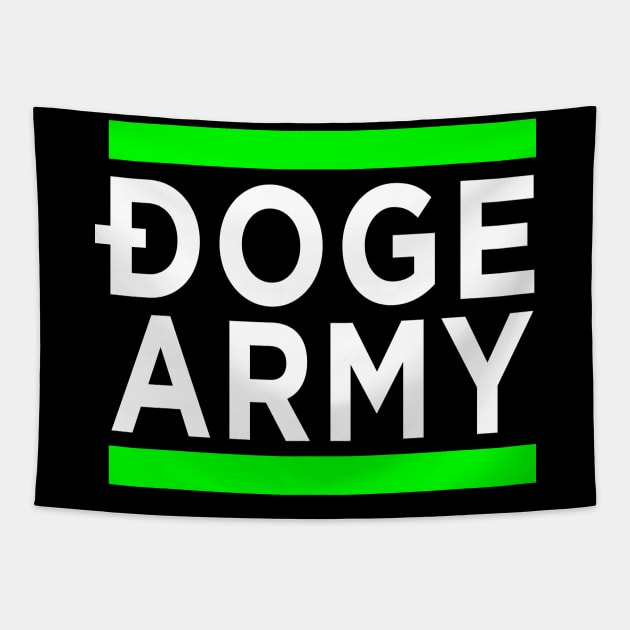 Doge Army Bars Tapestry by DogeArmy