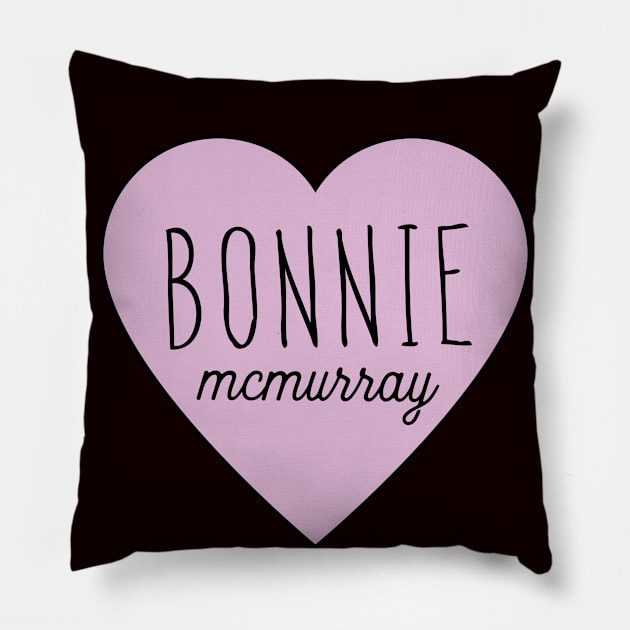 Letterkenny Bonnie McMurray Simple Heart Pillow by PincGeneral