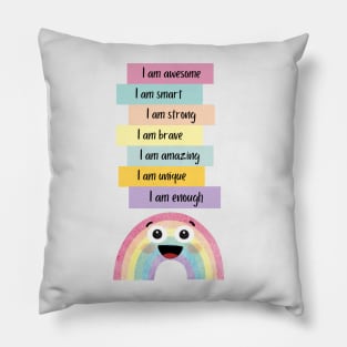 Positive Affirmations for kids Pillow