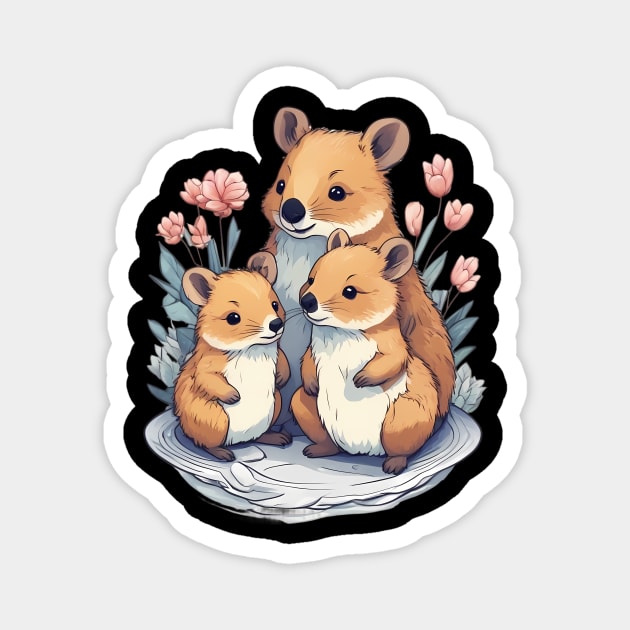 Happiest Australian Magnet by animegirlnft