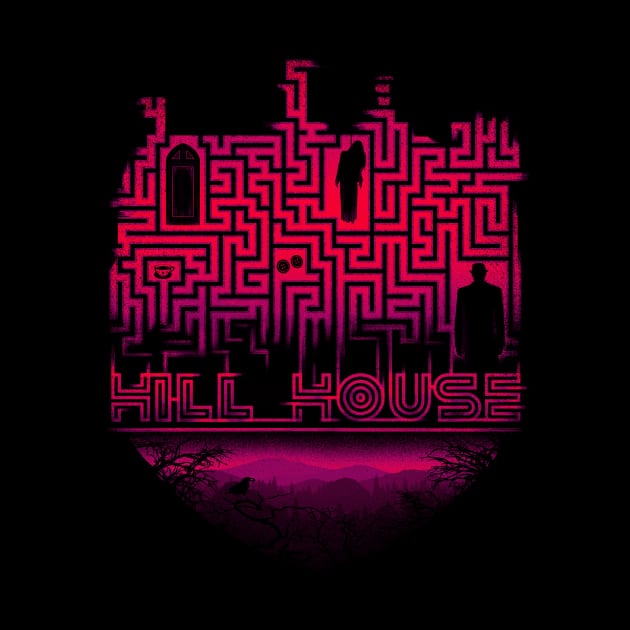 The Maze of Hill House by Punksthetic