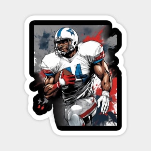 American Football Offensive Tackle Magnet