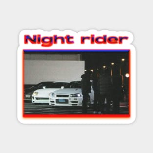 Night Rider Magnet