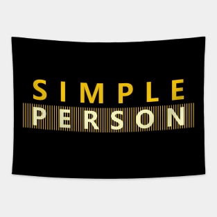 Simple Person Tapestry