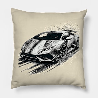 Lamborghini huracan Pillow