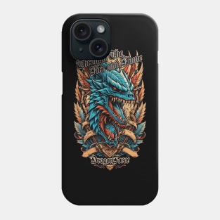 Through the fire and flame Phone Case