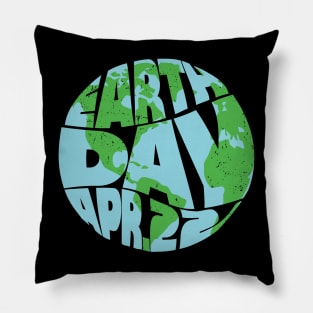 Earth Day 22th April Environmental Awareness Pillow