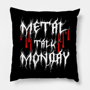 VH's Metal Talk Monday Pillow