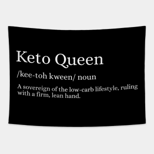 Keto Queen - Ruler of the Low-Carb Realm Tapestry