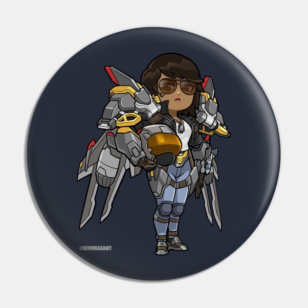 Aviator Pharah Pin by fallerion