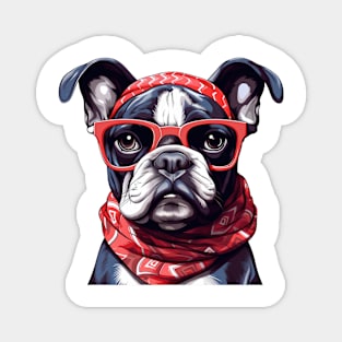 Fancy Bulldog Magnet