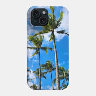 Palm Trees On Waikiki Beach Phone Case