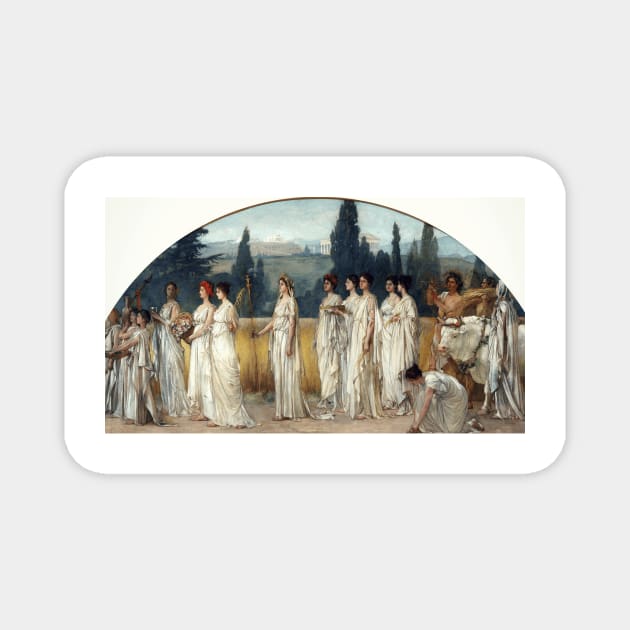 Greek priestesses Magnet by HELLINISMOS