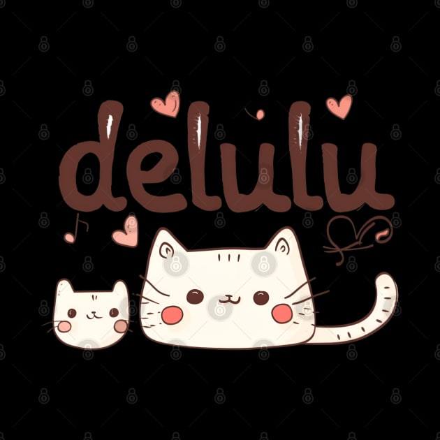 Delulu Kawaii Cats by MaystarUniverse