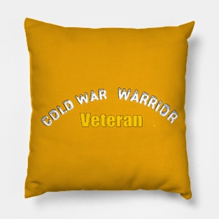 Cold War Warrior Veteran Pillow