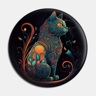 Feline Nouveau 2 Pin