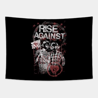 RISE AGAINST BAND Tapestry