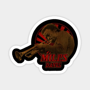 Retro Vintage Classic Miles Davis Magnet