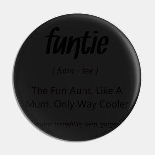 Aunty Gift Design Pin