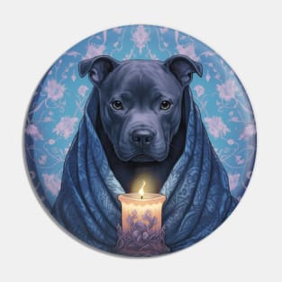 Spiritual Staffy Pin