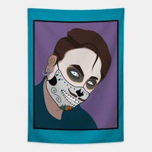 Day Of the Dead - (androgynous masking) Tapestry