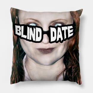 "Blind Date" Poster Art Pillow