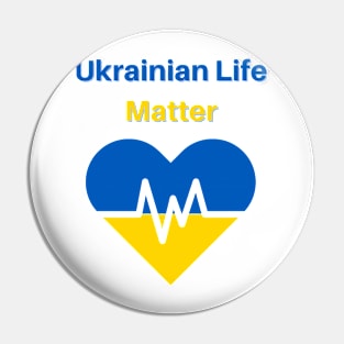 Ukrainian Life Matter Pin