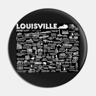 Louisville KY Map Pin