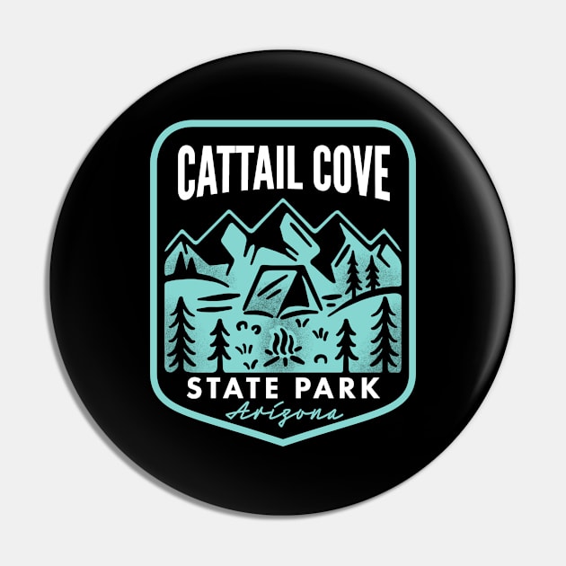 Cattail Cove State Park Arizona Pin by HalpinDesign