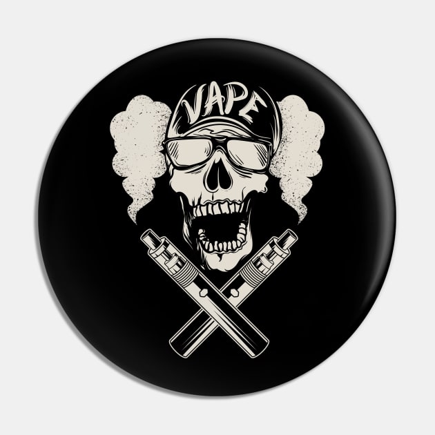 Skull Vape Pin by Yeroma