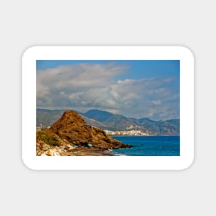 Penoncillo Beach Torrox Costa Nerja Spain Magnet