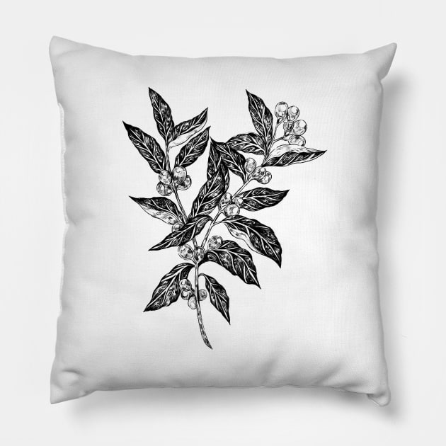 Coffea Pillow by erinalise