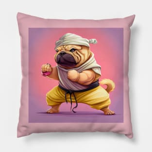 Sharpei Ninja Pillow