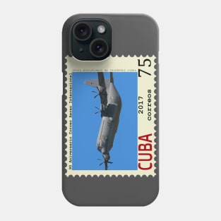 Underground Cargo Plane Postage Stamp Phone Case