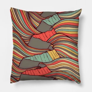 The ribbon sea cliffs Pillow