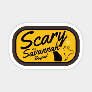 Scary Savannah and Beyond Alternate Shield Logo Magnet