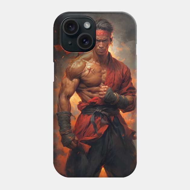 Ancient Warrior Phone Case by Blind Ninja