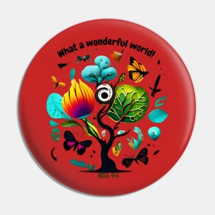 Wonderful World Pin