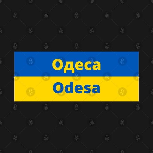 Odesa City in Ukraine Flag by aybe7elf