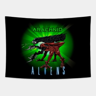 Arachnoid Alien Tapestry
