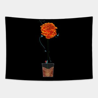 Magic Marigold Tapestry