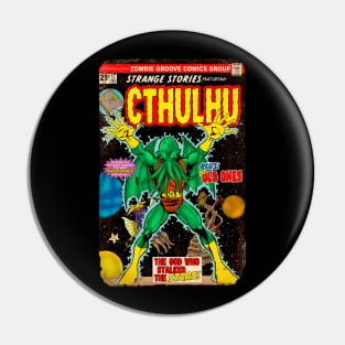 Chtulhu Comic Cover Pin