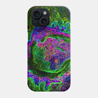 Black Panther Art - Glowing Edges 130 Phone Case