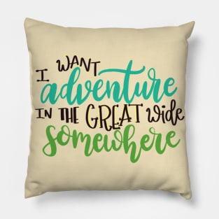 Great Wide Somewhere Pillow