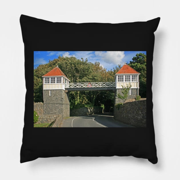 Guernsey Mystery - Solved! Pillow by RedHillDigital