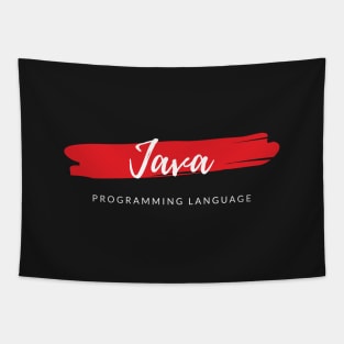 Java Programming Language Paint Smear Tapestry