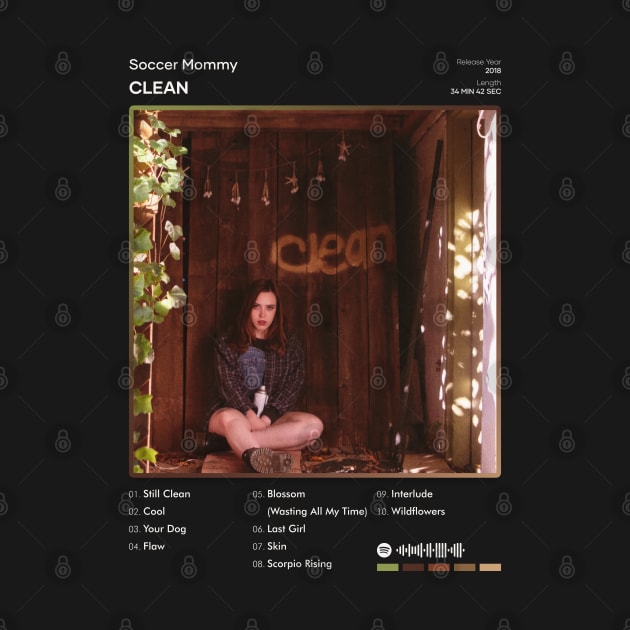 Soccer Mommy - Clean Tracklist Album by 80sRetro