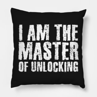 Master of Unlocking Pillow