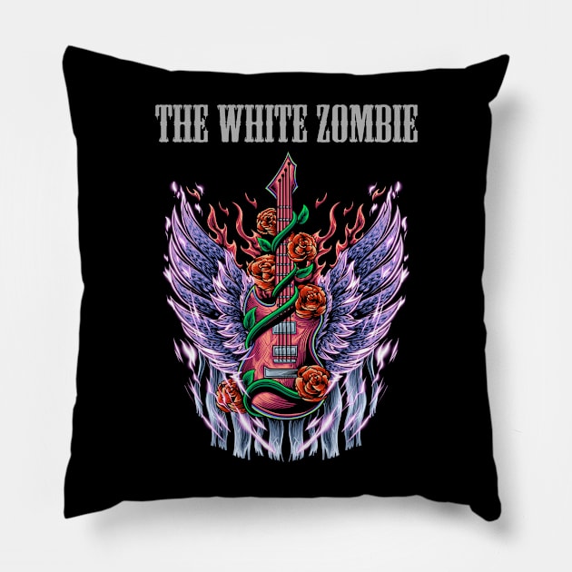 THE WHITE ZOMBIE VTG Pillow by kuzza.co